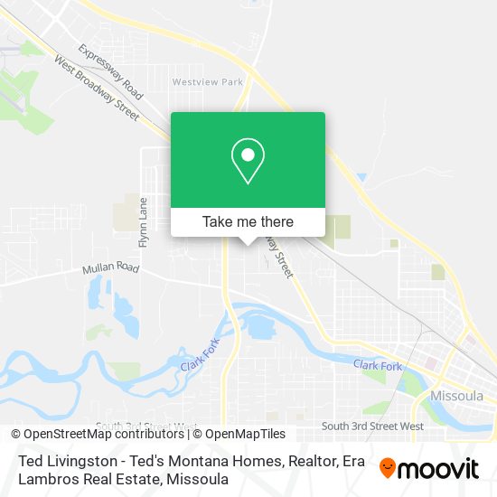 Ted Livingston - Ted's Montana Homes, Realtor, Era Lambros Real Estate map