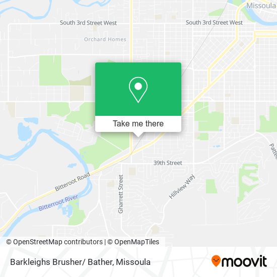 Mapa de Barkleighs Brusher/ Bather
