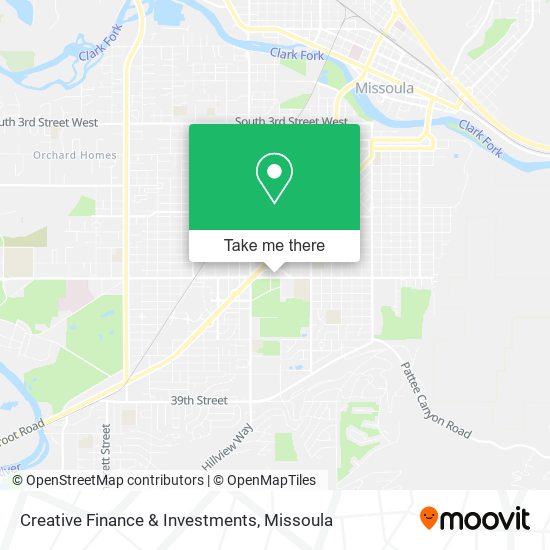 Creative Finance & Investments map