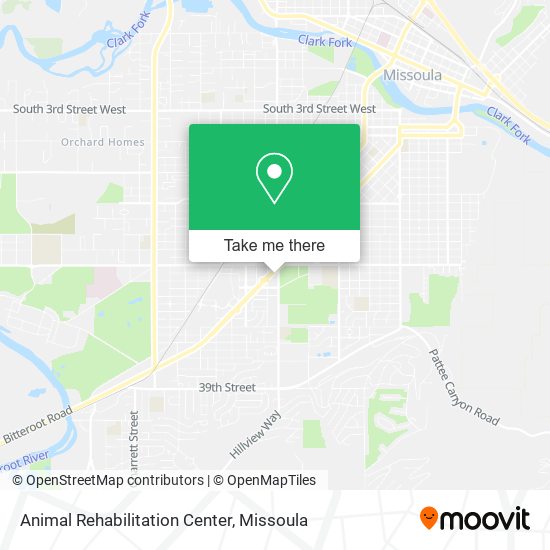 Animal Rehabilitation Center map
