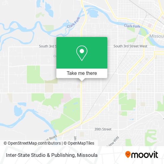 Inter-State Studio & Publishing map
