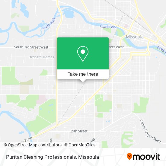 Puritan Cleaning Professionals map