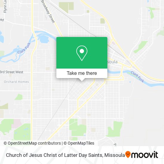 Mapa de Church of Jesus Christ of Latter Day Saints