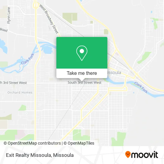 Exit Realty Missoula map