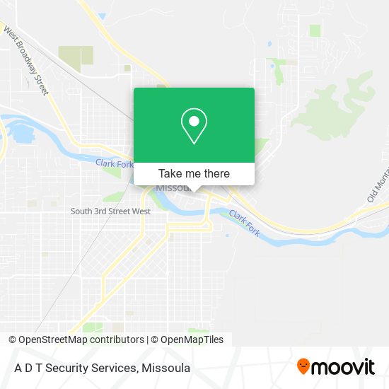 Mapa de A D T Security Services