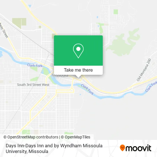 Days Inn-Days Inn and by Wyndham Missoula University map