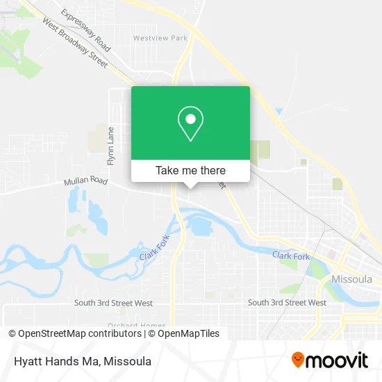 Mapa de Hyatt Hands Ma