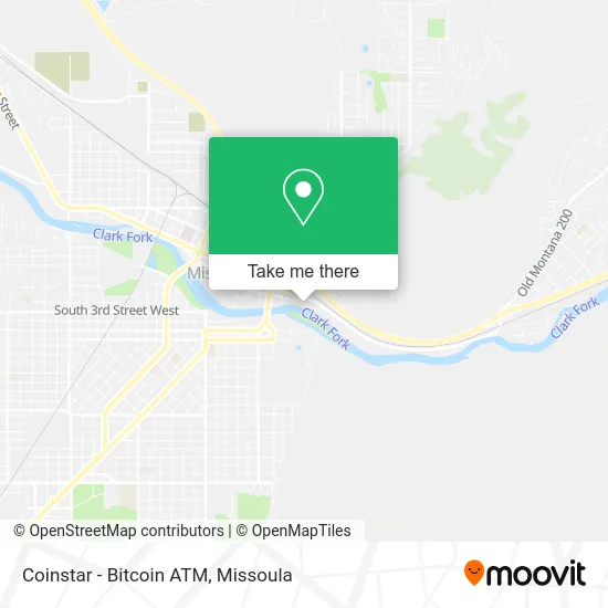 Coinstar - Bitcoin ATM map