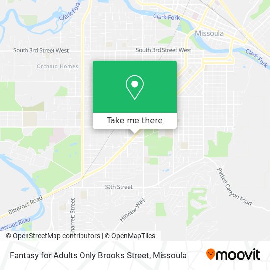Mapa de Fantasy for Adults Only Brooks Street