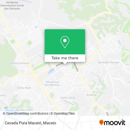 Cevada Pura Maceió map