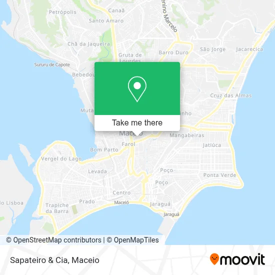 Sapateiro & Cia map