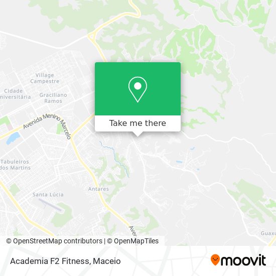 Academia F2 Fitness map