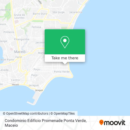 Condominio Edifício Promenade Ponta Verde map