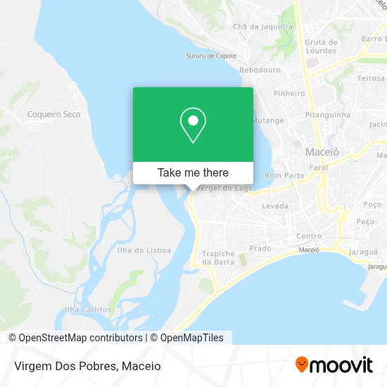 Virgem Dos Pobres map