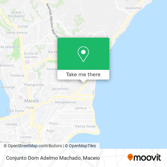 Conjunto Dom Adelmo Machado map