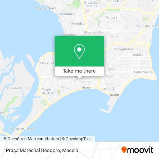 Praça Marechal Deodoro map
