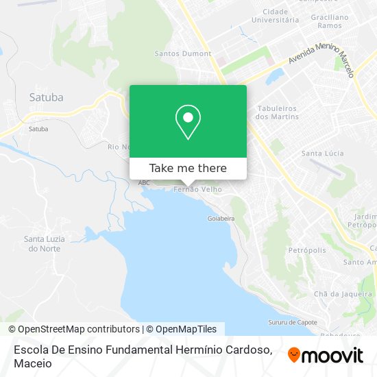 Escola De Ensino Fundamental Hermínio Cardoso map