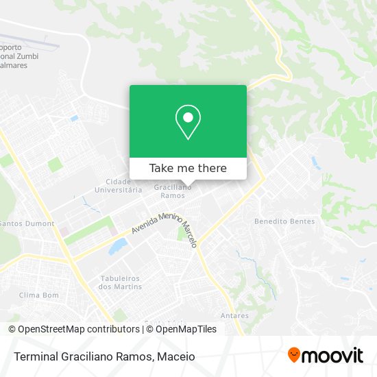 Mapa Terminal Graciliano Ramos