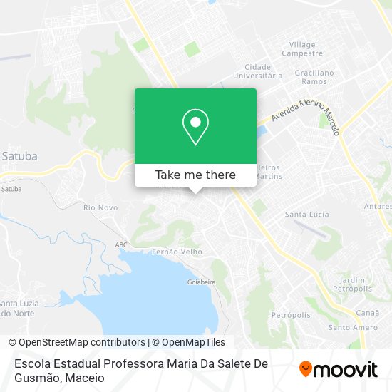 Escola Estadual Professora Maria Da Salete De Gusmão map