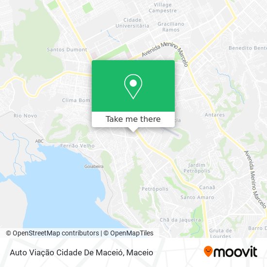 Auto Viação Cidade De Maceió map