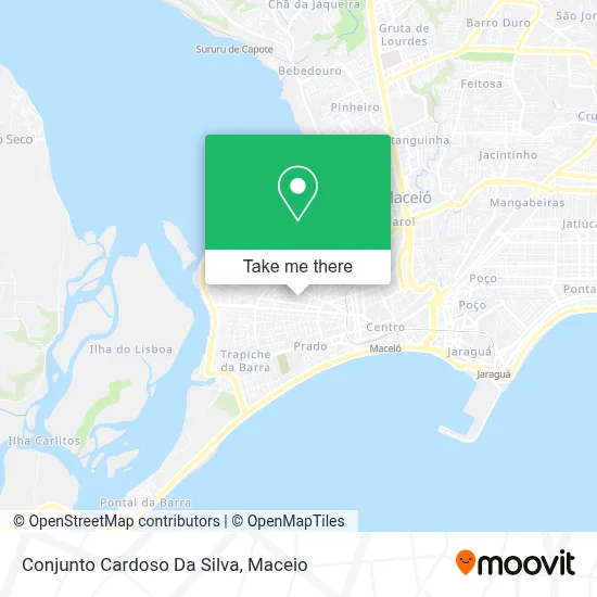 Conjunto Cardoso Da Silva map