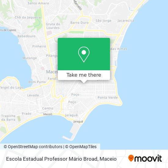 Escola Estadual Professor Mário Broad map