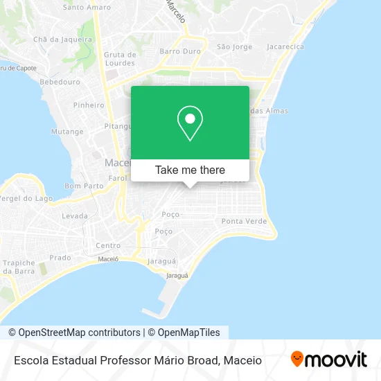 Escola Estadual Professor Mário Broad map