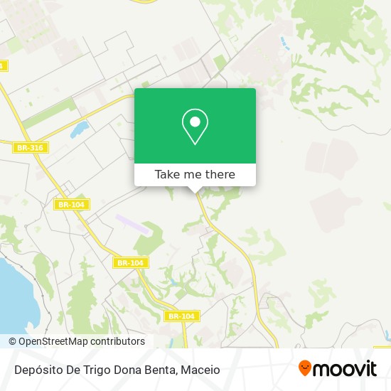 Mapa Depósito De Trigo Dona Benta