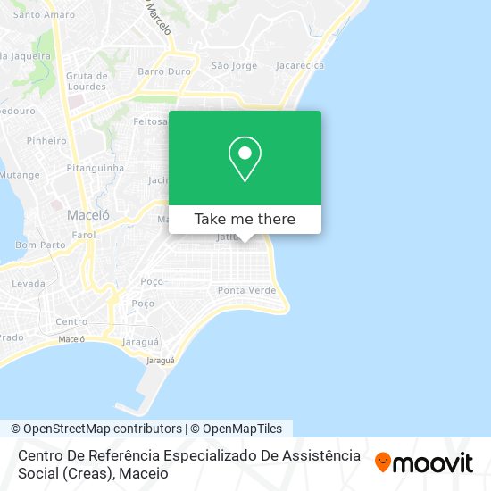 Centro De Referência Especializado De Assistência Social (Creas) map