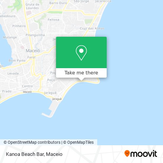 Kanoa Beach Bar map