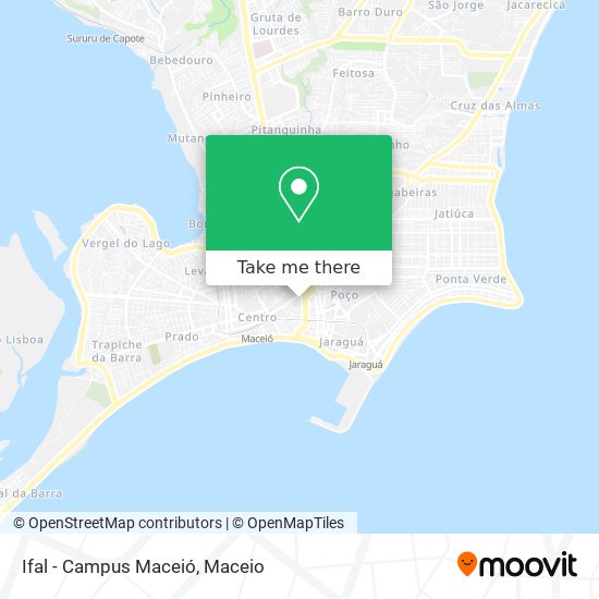 Mapa Ifal - Campus Maceió