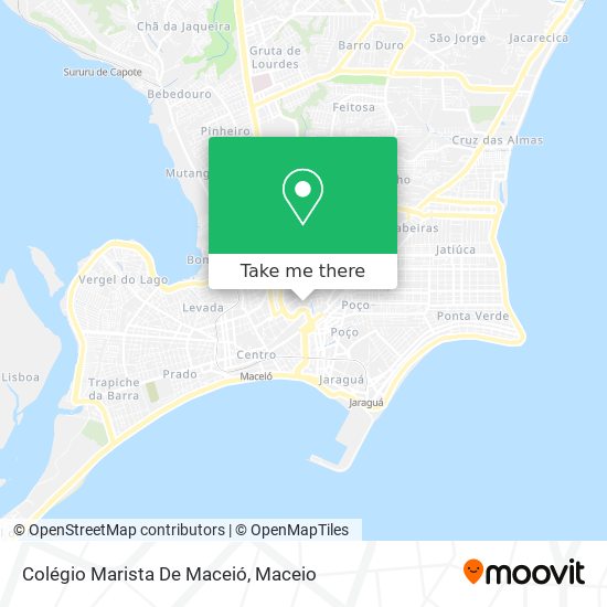 Mapa Colégio Marista De Maceió