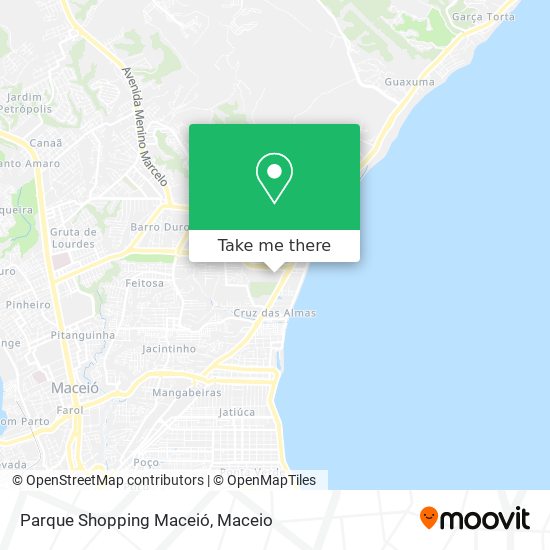 Mapa Parque Shopping Maceió