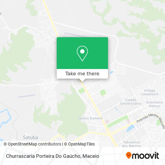 Churrascaria Porteira Do Gaúcho map