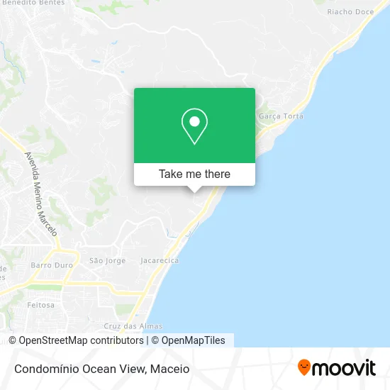 Condomínio Ocean View map