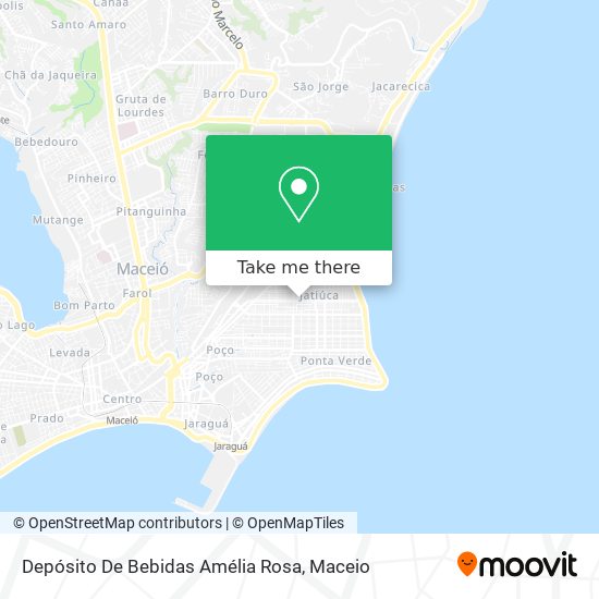 Depósito De Bebidas Amélia Rosa map