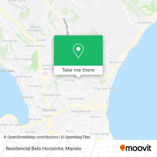 Mapa Residencial Belo Horizonte