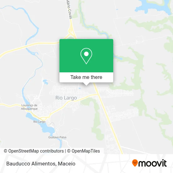 Bauducco Alimentos map