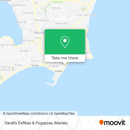 Sarah's Esfihas & Fogazzas map