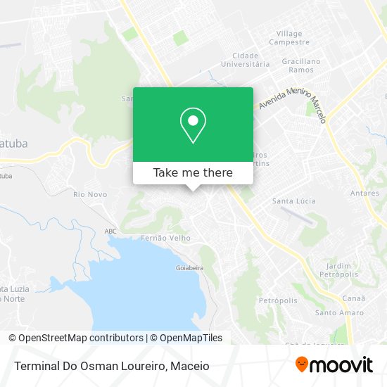 Mapa Terminal Do Osman Loureiro