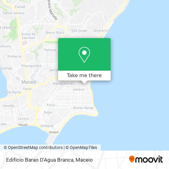 Edifício Barao D'Agua Branca map