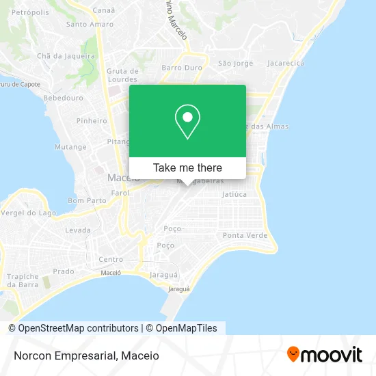 Norcon Empresarial map