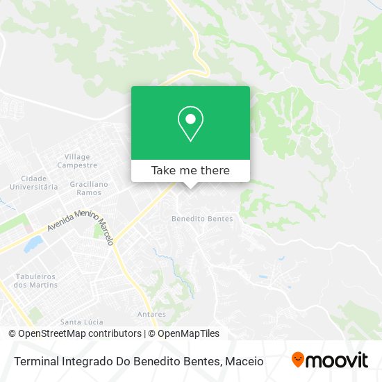 Terminal Integrado Do Benedito Bentes map