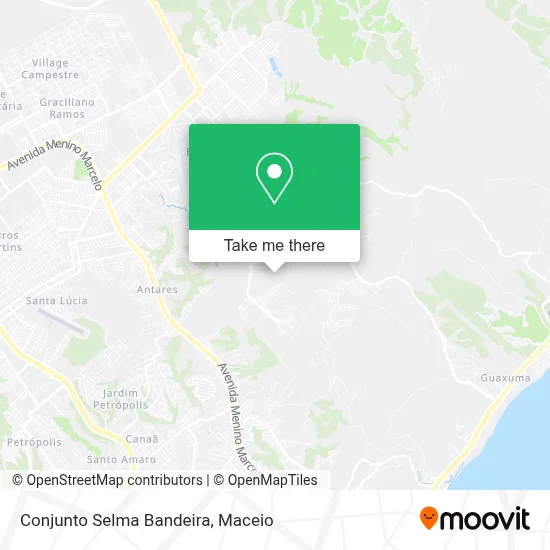 Conjunto Selma Bandeira map