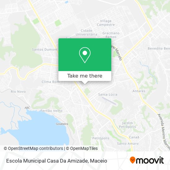 Escola Municipal Casa Da Amizade map