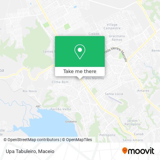 Mapa Upa Tabuleiro