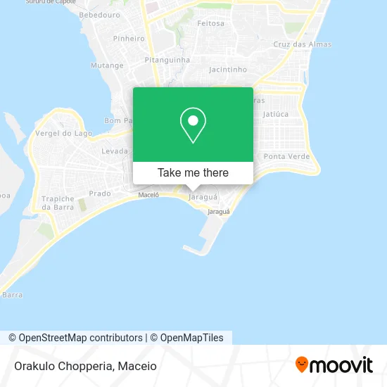 Orakulo Chopperia map