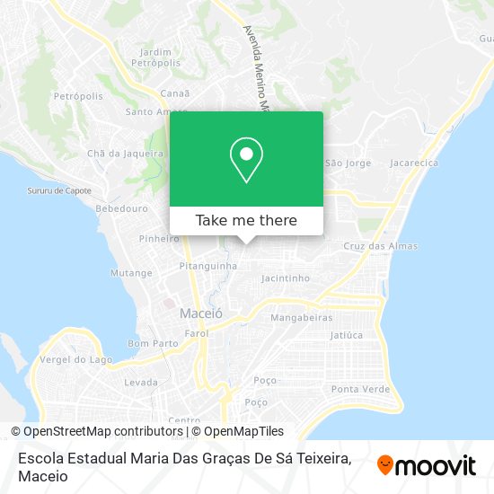 Escola Estadual Maria Das Graças De Sá Teixeira map