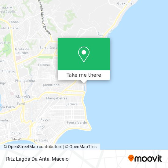 Ritz Lagoa Da Anta map