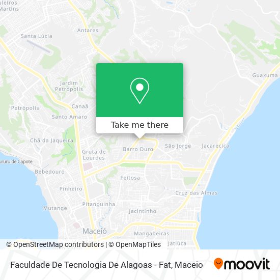 Faculdade De Tecnologia De Alagoas - Fat map